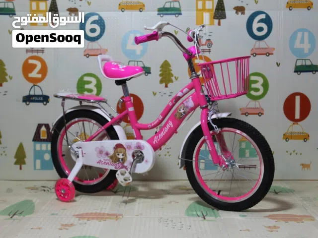 دراجة البنات الجديدة من island toys  – وردية، أنثوية، ومليانة فرح اطلبها الآن