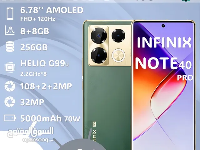 Infinix Note 30 Pro 256 GB in Amman