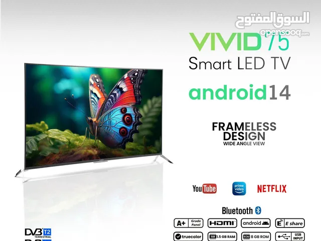 VIVID75 Smart LED TV