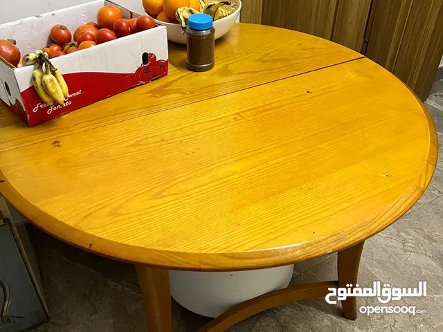 Dining table with single chair