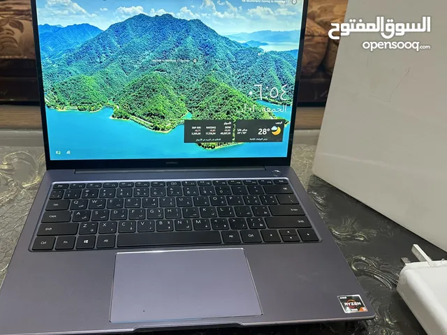 لابتوب matebook معالج قوي بحالة الجديد