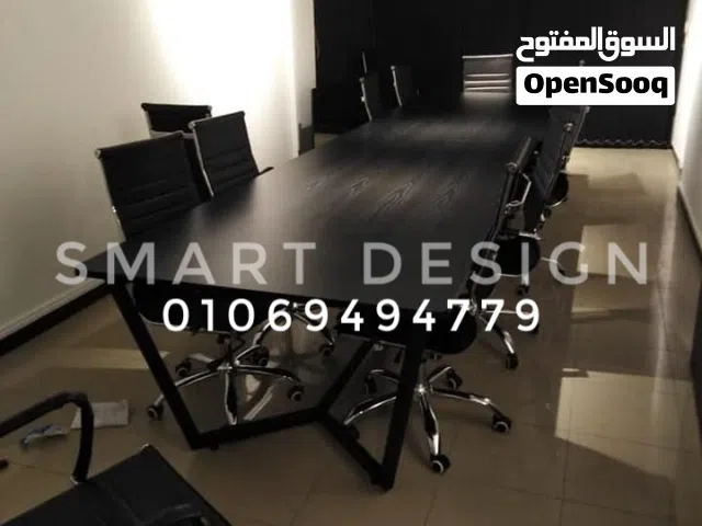 ترابيزات إجتماعات مودرن متاح جميع الالوان والمقاسات