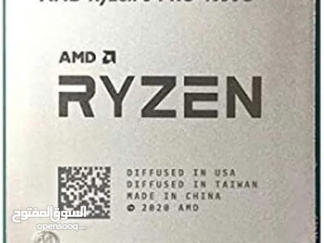 AMD Ryzen 5 PRO 4650G with Radeon Graphics (3.70 GHz)مع مبرد هوائي