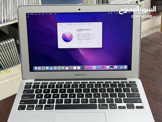 MacBook Air 2015 11-inch Ci5 4gb/128gb SSD Storage with charger and bag