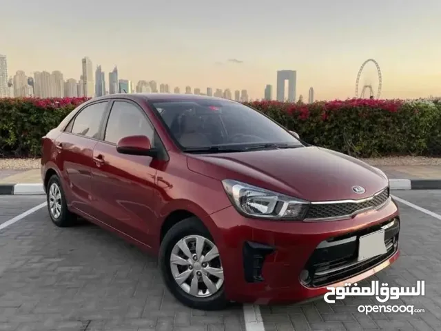 كيا بيجاس 2023 للبيع في الرياض اللون أحمر لوحة رقم ر ص ط 1064