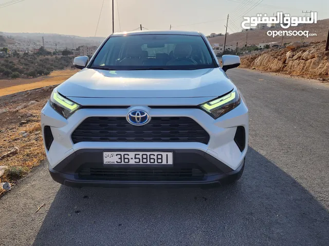 تويوتا راف 4 هايبرد دفع رباعي 7 جيد لون لؤلؤي