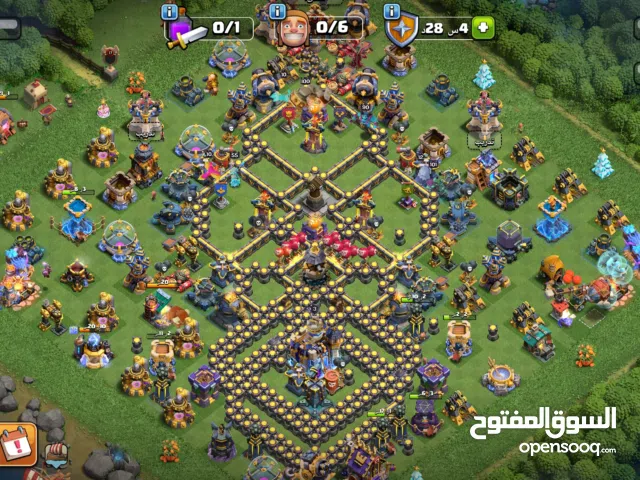 حساب كلاش تاون18شبه ماكس