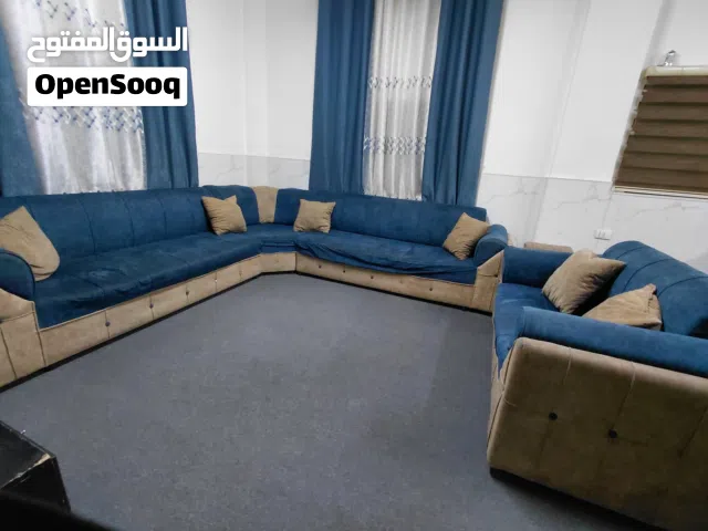 طقم كنب كورنر للبيع، مستعمل بحالة جيدة