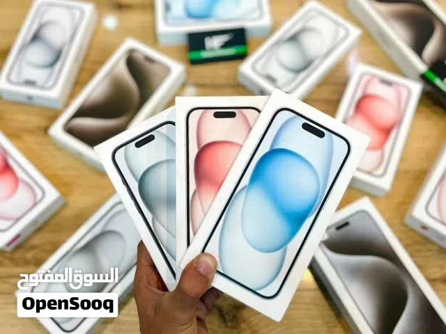 iPhone 15 (128GB/ ) فل بكج ايفون 15 جديد كفالة لمدة 12 شهر من تاريخ الشراء الجهاز