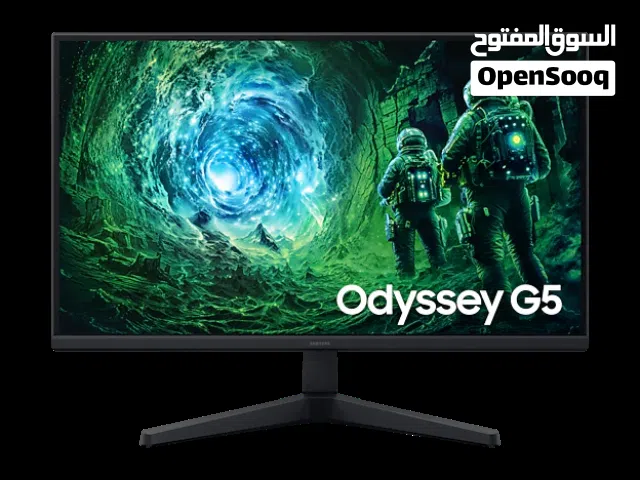 جديد SAMSUNG 2026 165 دينار  Odyssey G5 G53F QHD 200Hz "27 Gaming Monitor