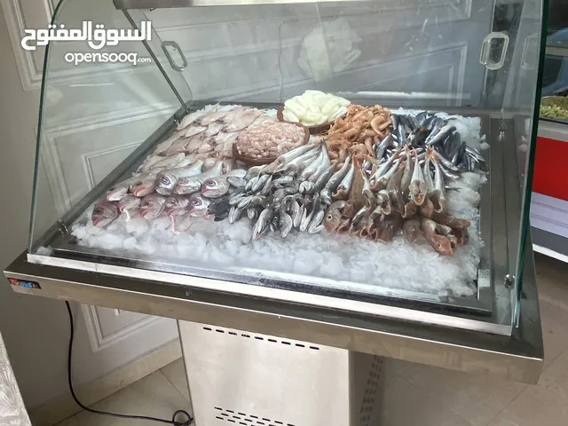 Vitrina d lhot ثلاجة فيترينا د الحوت برودة فيها واعرة باقة جديدة