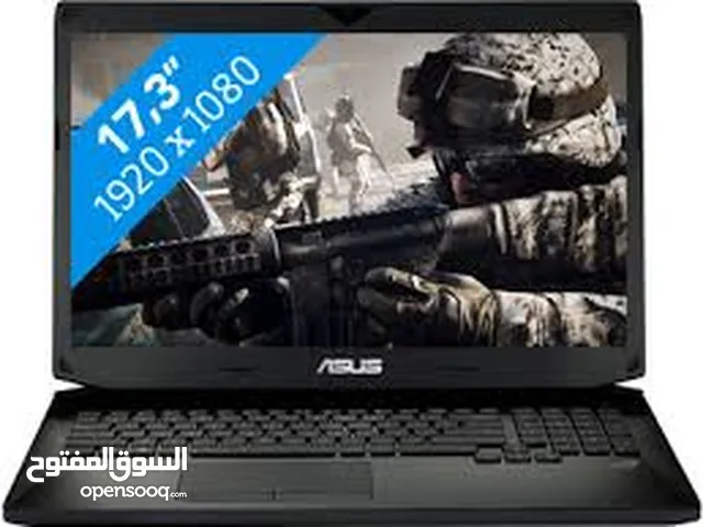 Gaming laptop (ASUS ROG) + Asus original mouse and backpack