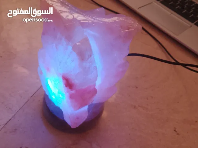 Salt made decoration lamp