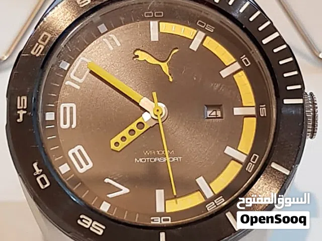 PUMA Men's watch ساعة بوما رجالي