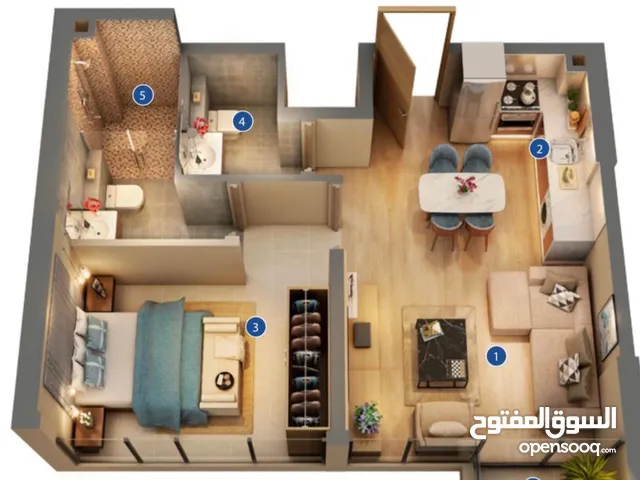 600ft 1 Bedroom Apartments for Sale in Dubai Nadd Al Sheba