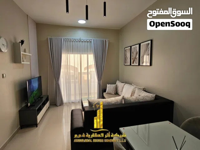 افخم و اجمل شقة غرفة وصالة مفروشة للايجار الشهري في عجمان - الجرف 2 - بالقرب من مدرسة الأقصى