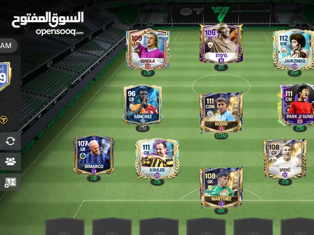 حساب فيفا ovr 109