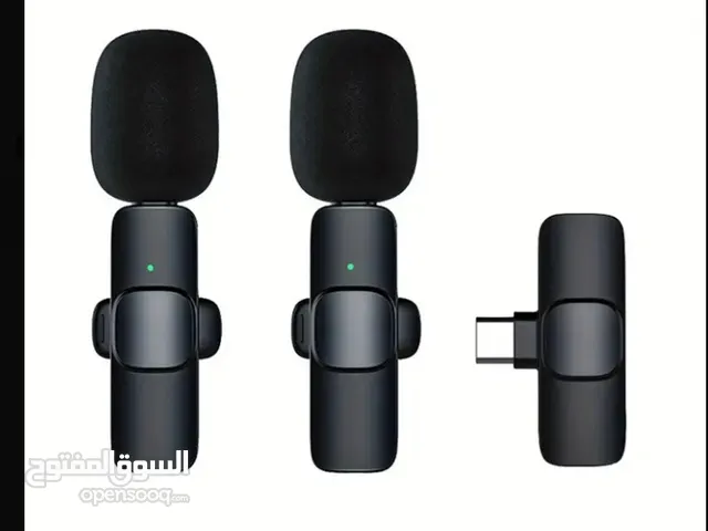 Two wireless microphone for direct mobile streaming and recording...!!!