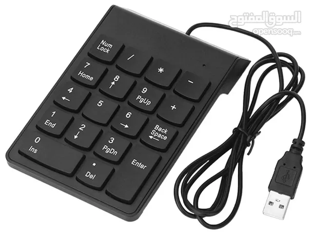 18 مفاتيح لوحة المفاتيح الرقمية لوحة مفاتيح USB صغيرة USB السلكية مقاوم للماء لوحة المفاتيح محول لأج