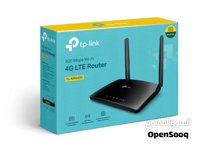 راوتر tplink 4g كأنه جديد