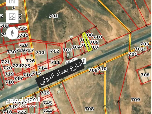 قطعة أرض تجاري في الصفاوي على شارع بغداد الدولي