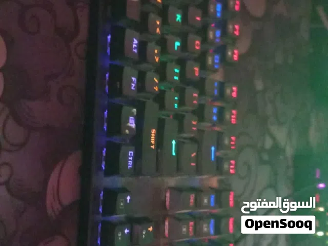 كيبورد ريدراجون 100% بلو سوتش ماوس باد90×40