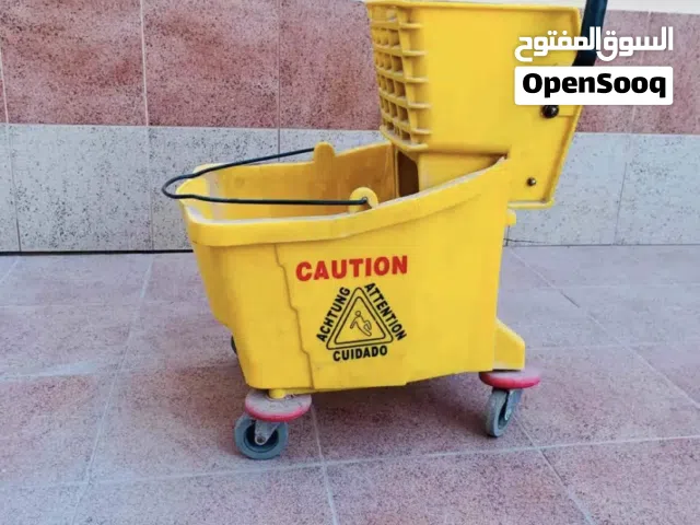 عربة تنظيف شبة جديدة
