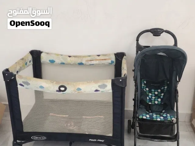 عربه و سرير للاطفال