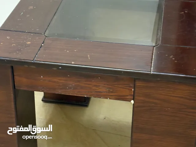 طقم طاولات زان بحاجه الدهان فقط