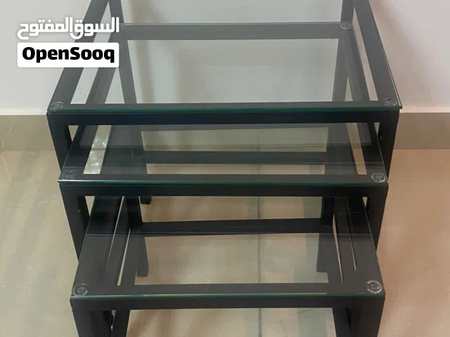 طاولات قعدة رجاج