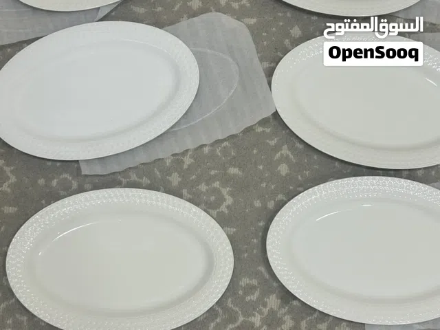 Set of Ceramic Oval Serving Platters / Large Plates