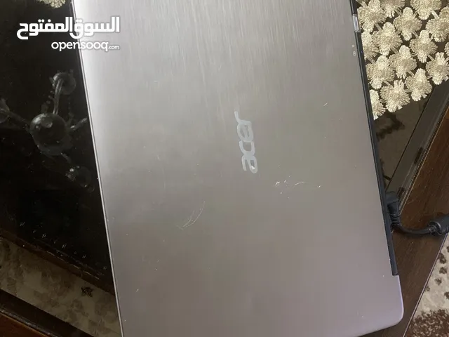 لابتوب acer بحالة ممتازه