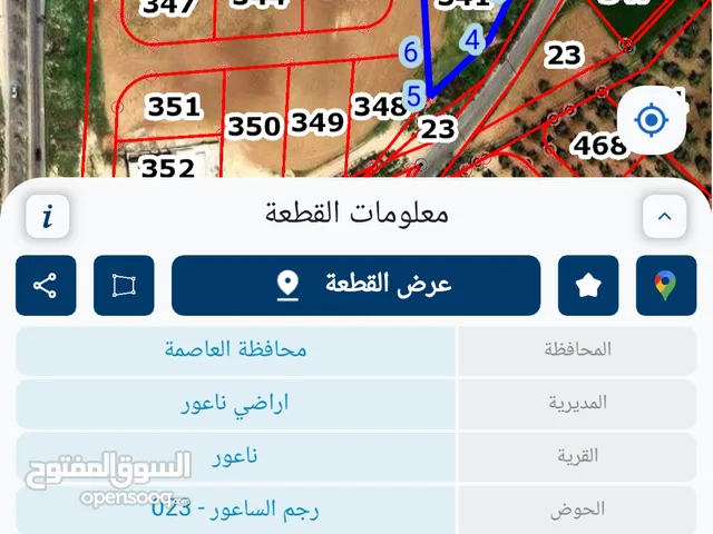 Residential Land for Sale in Amman Naour