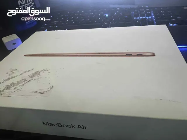 MacBook Air M1 - SSD 256GB - Rose Gold - كرتونة وشاحن