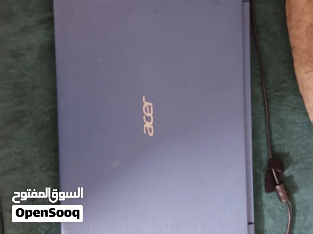 لابتوب نوع acer مع شاحن وماوس