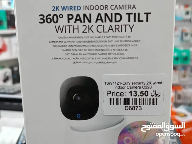 Eufy Security Camera 2K Wired Indoor Camera C220