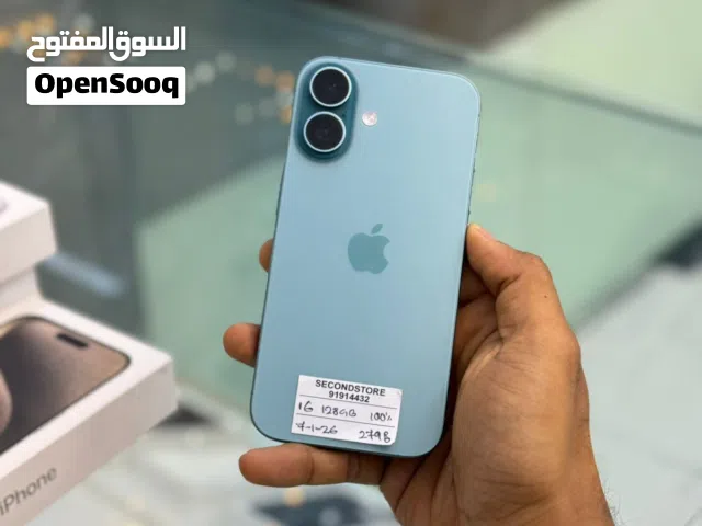 iPhone 16-128 GB with apple warranty  - 100% BH - Smooth phone