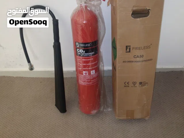طفاية حريق 5كيلو، ماركة  FIRELESS CA50 وزن5كيلو