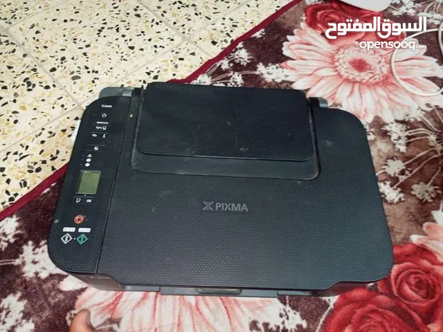 طابعة نضيفة جدا فقط مندون حبر شغاله وبيهة ضمان اذا ما تشتغل تكدر ترجعهة