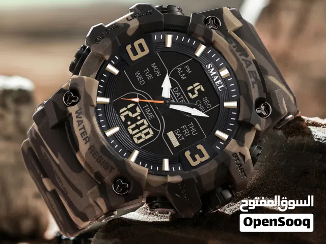 ساعة عسكرية للبيع نضيفة مامستعملة