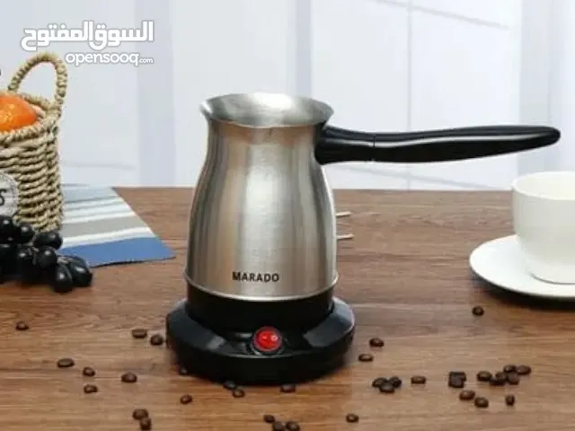 ماكينة تحضير القهوة التركية من الستانلس ستيل عالي الجودة من مارادو، وعاء قهوة كهربائي 500 مل