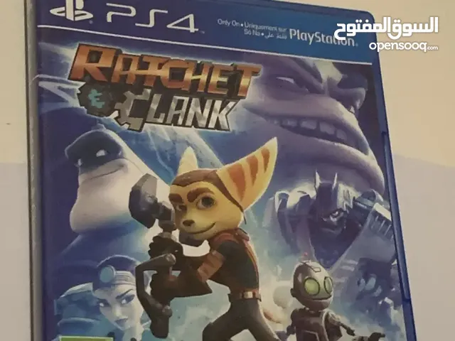 لعبة ratchet clank ل PS4 جديدة ولم تستخدم
