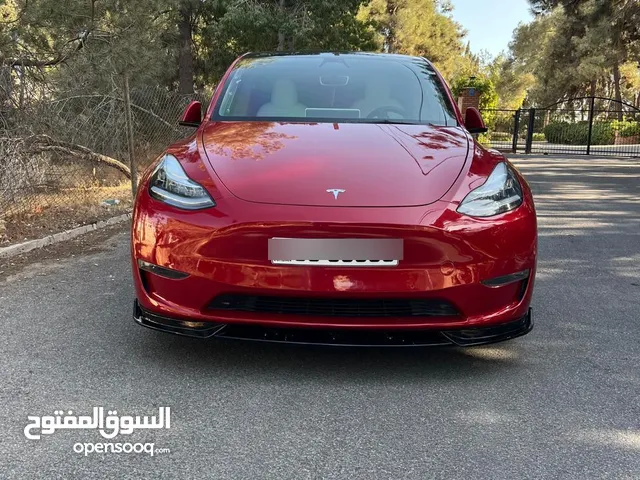 TESLA MODEL Y2021 LONGRANGE DUALMOTOR s فحص كامل 7 جيد فحص اتو سكور B