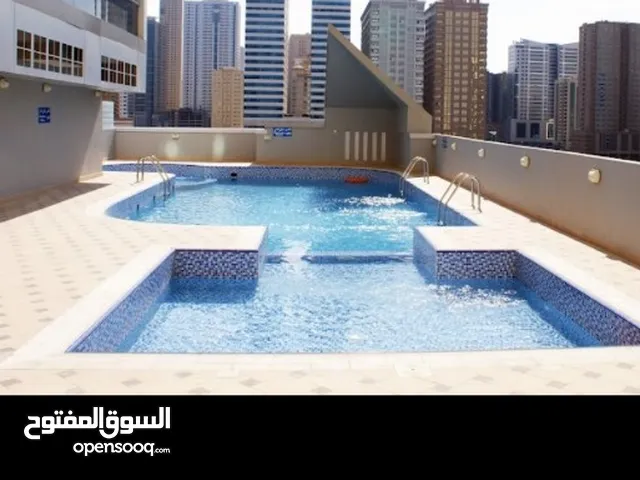 no commotion 1bhk for urgent rent with parking open view Dubai border direct from owner