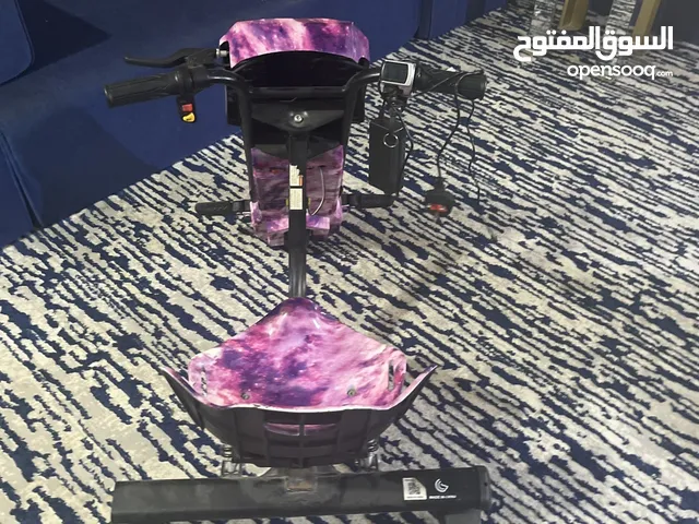 سكوتر كهربائي درفت لون بنفسجي سريع جدا معا شاحن