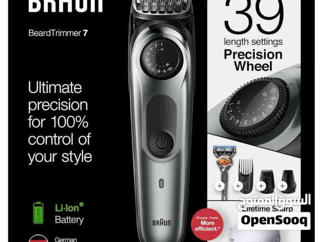 Braun Beard Detail Trimmer, Hair Clippers for Men, Cordless & Rechargeable