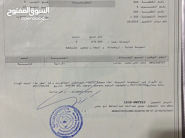 ارض سكنية جرينة
