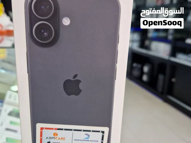 ايفون 17 جديد بسعة 256 جيجابايت من أبل - لون أسود كفالة ABM سنتين