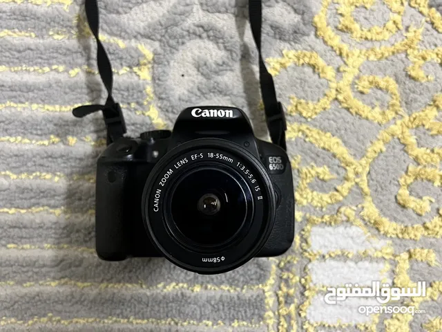Canon EOS 650d with 18-55mm lens