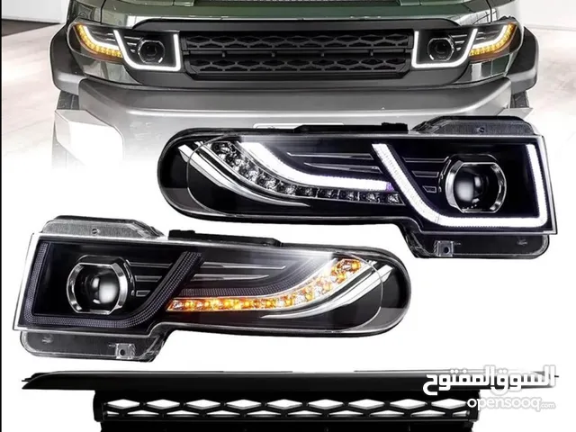 Toyota FJ cruiser full LED headlights and grill